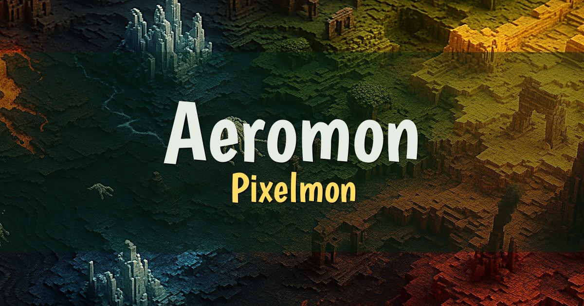 Aeromon Pixelmon Minecraft server