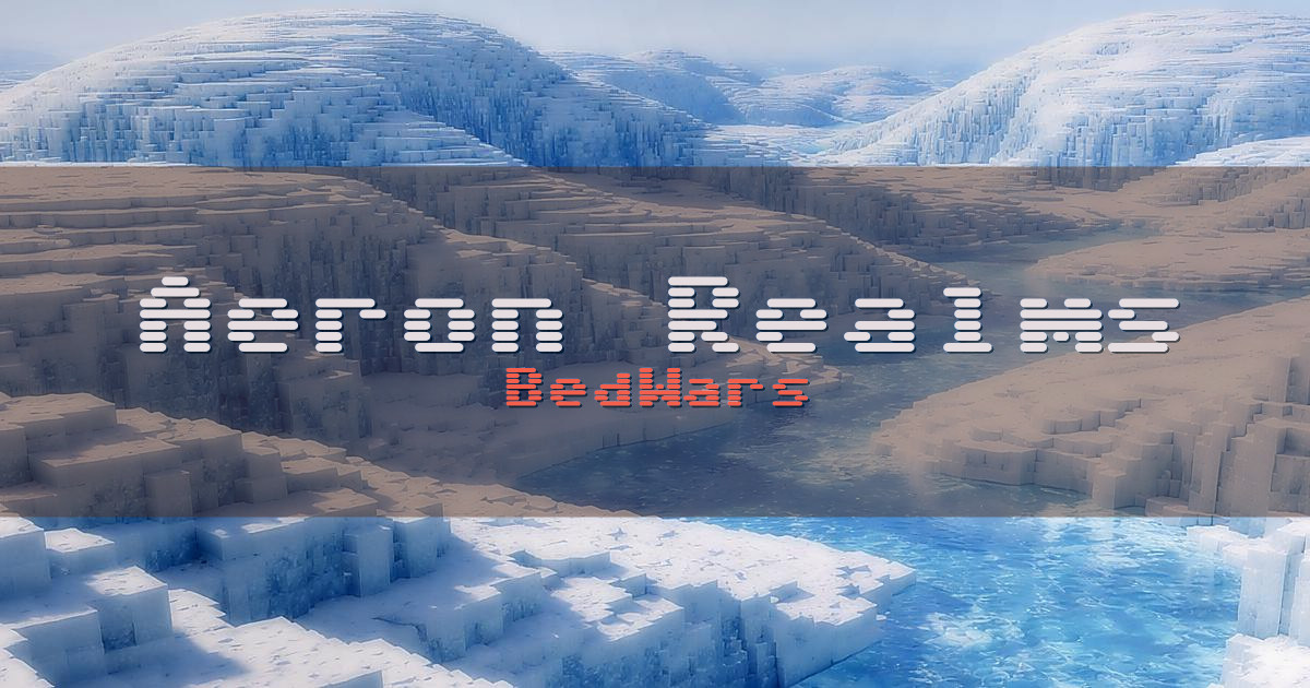 Aeron Realms BedWars Minecraft server