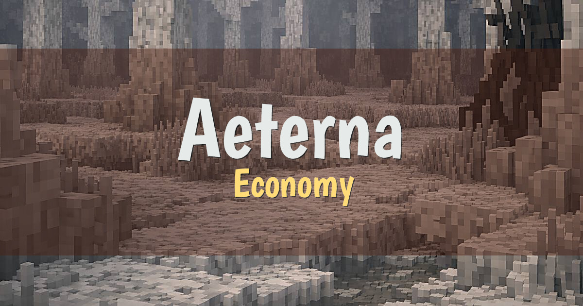 Aeterna Economy Minecraft server