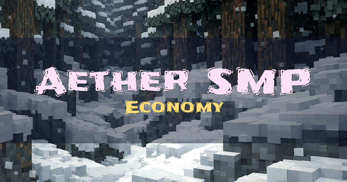 Aether SMP Economy Minecraft server