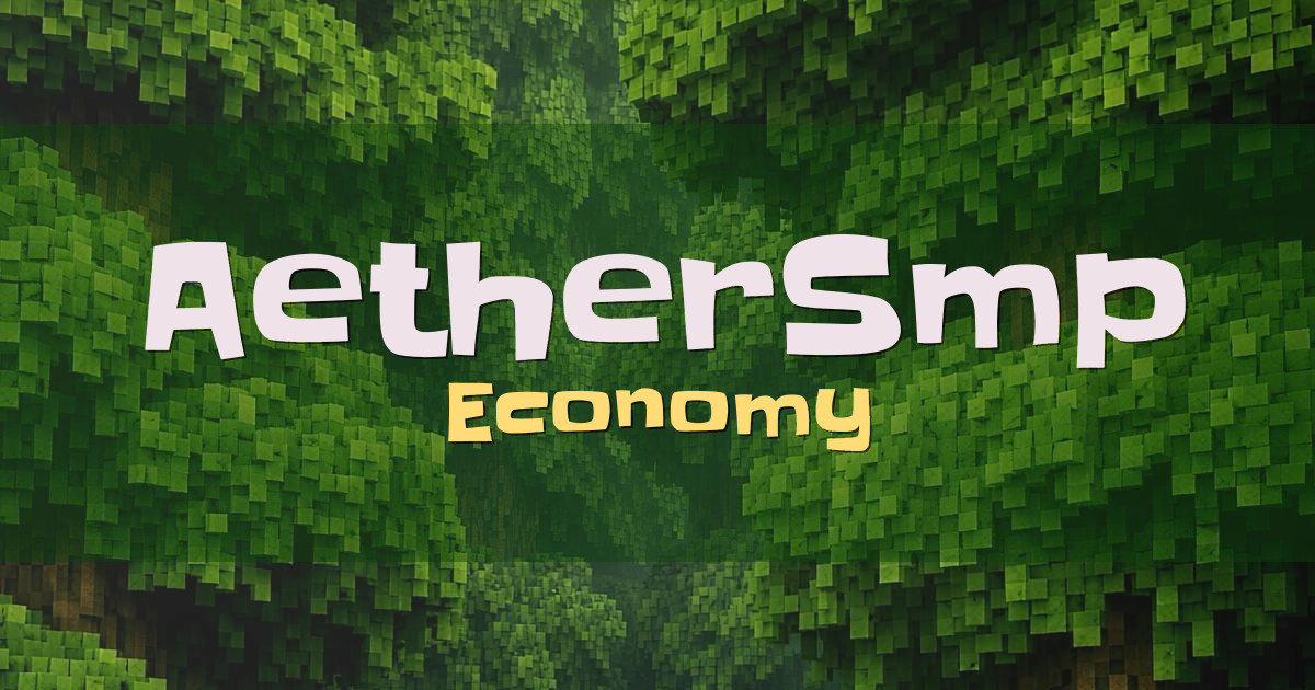 AetherSmp Economy Minecraft server
