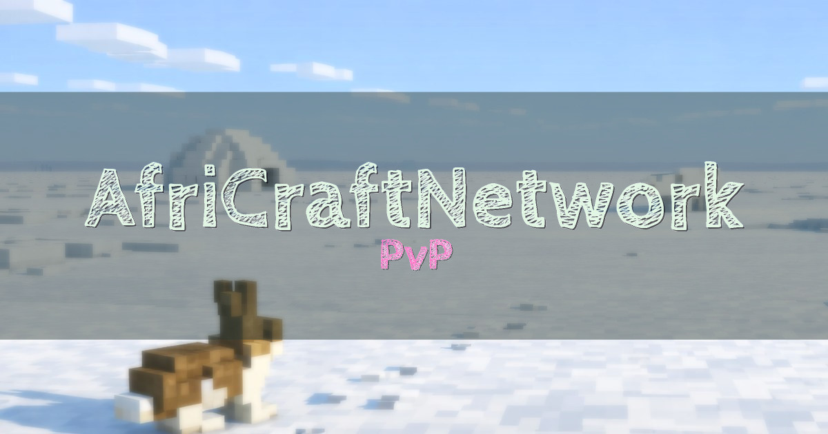 AfriCraftNetwork PvP Minecraft server