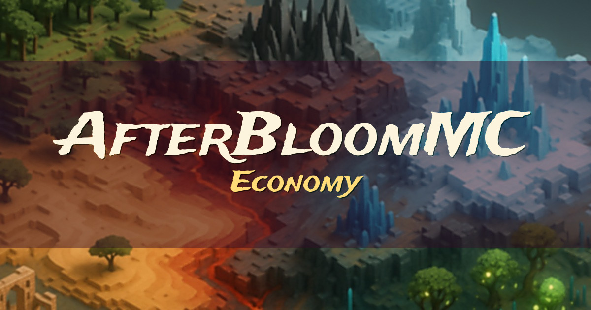 AfterBloomMC Economy Minecraft server