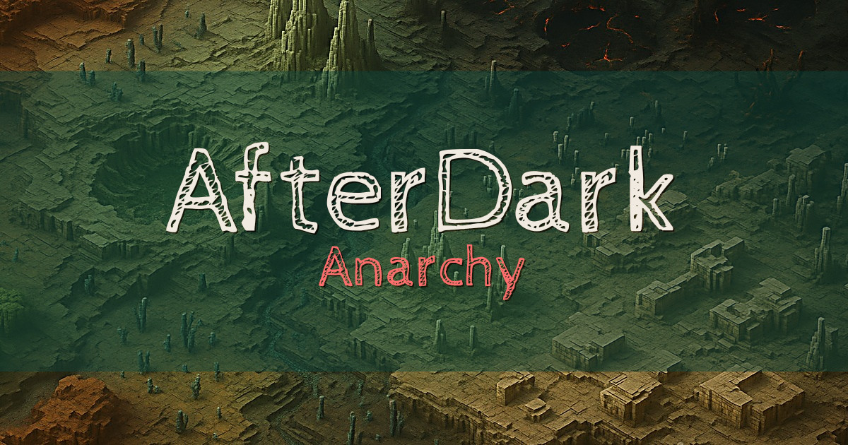 AfterDark Anarchy Minecraft server