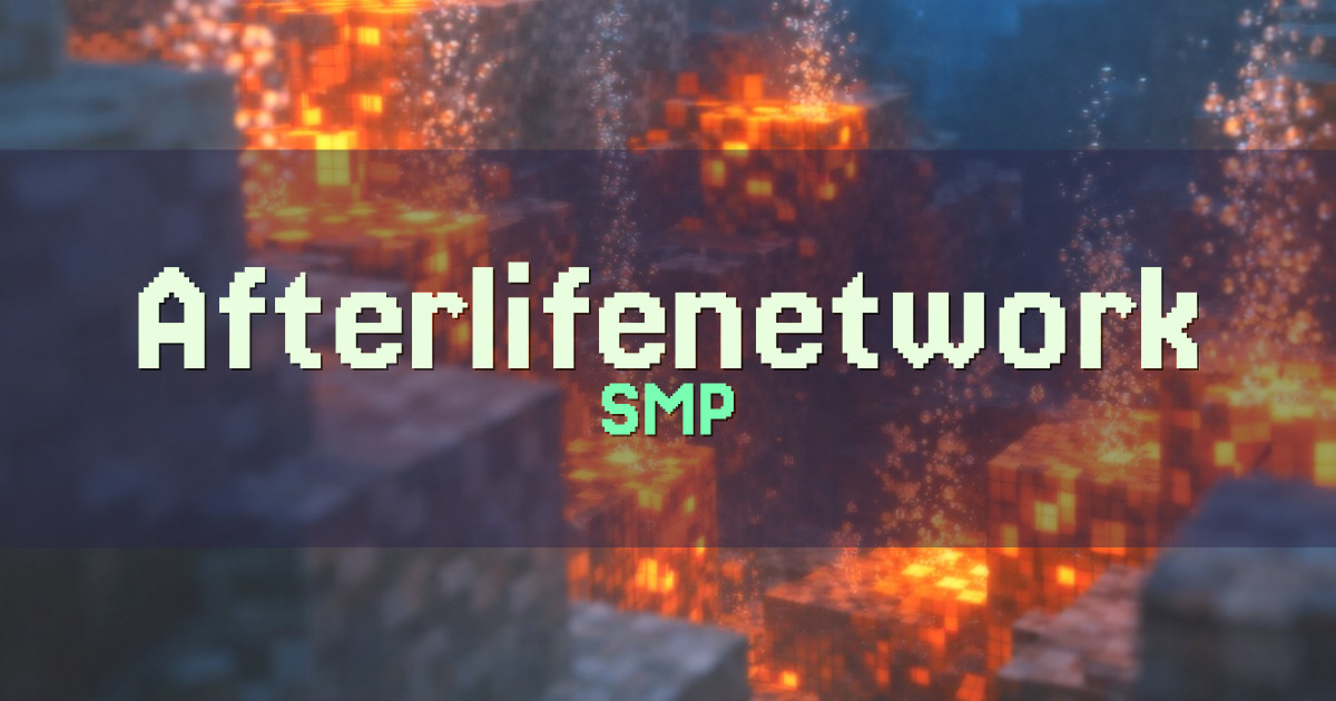 Afterlifenetwork SMP Minecraft server