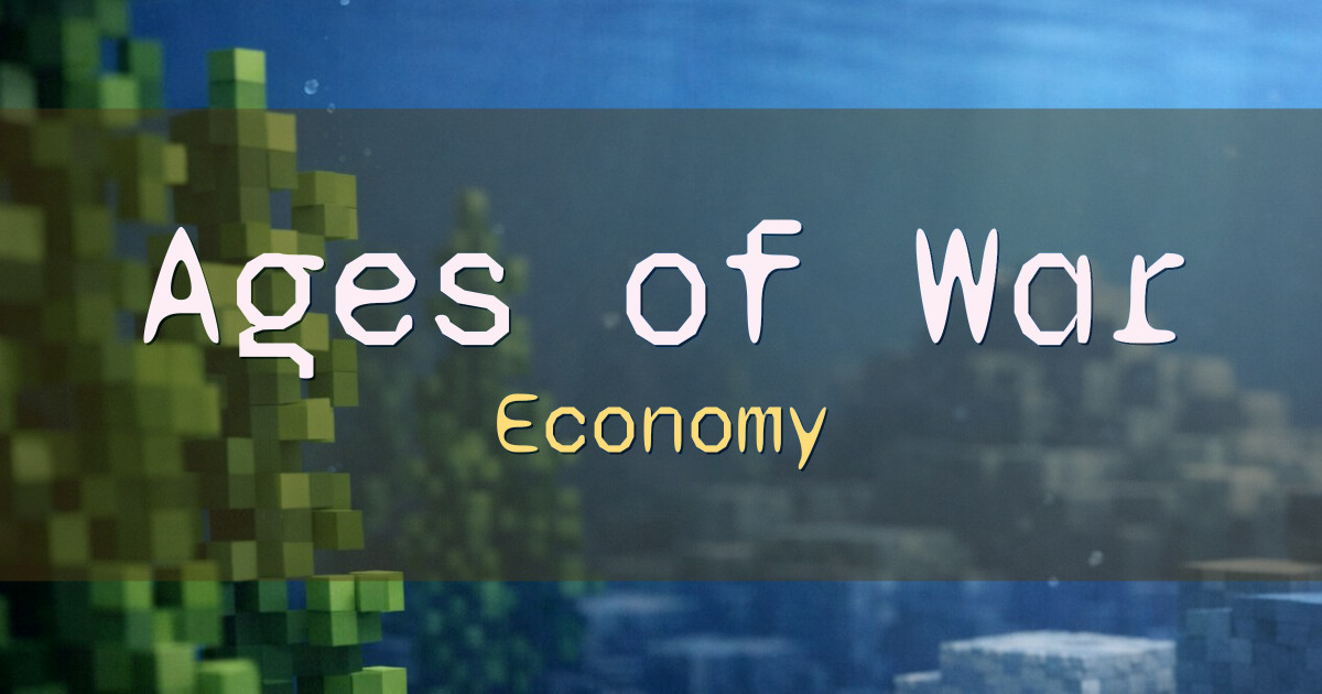 Ages of War Economy Minecraft server