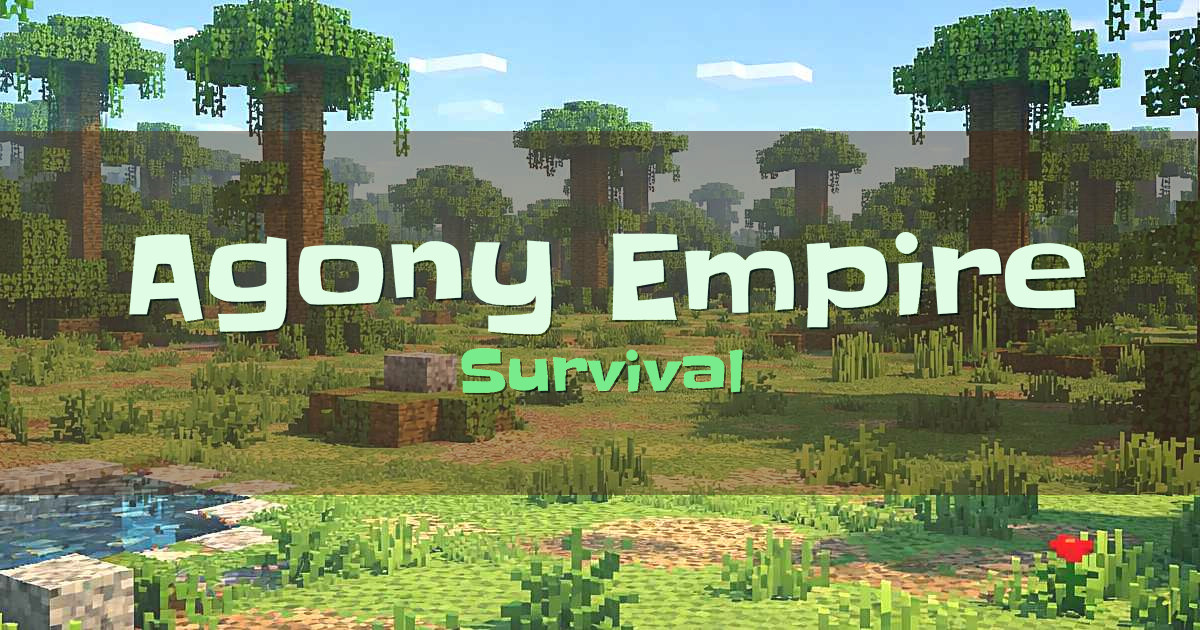 Agony Empire Survival Minecraft server