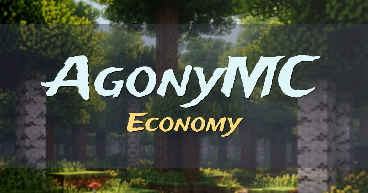 AgonyMC Economy Minecraft server