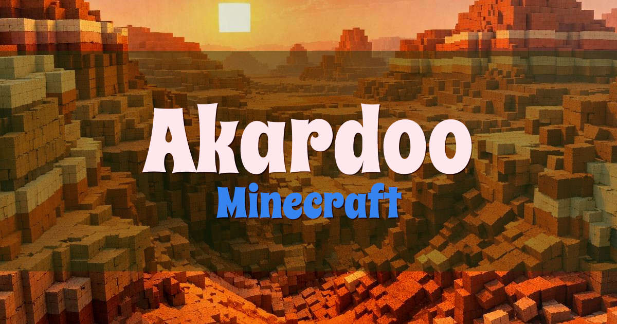Akardoo Minecraft server