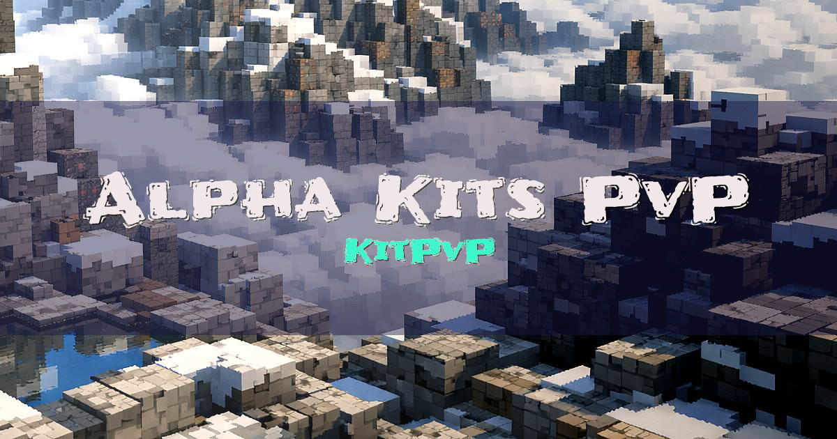 Alpha Kits PvP KitPvP Minecraft server