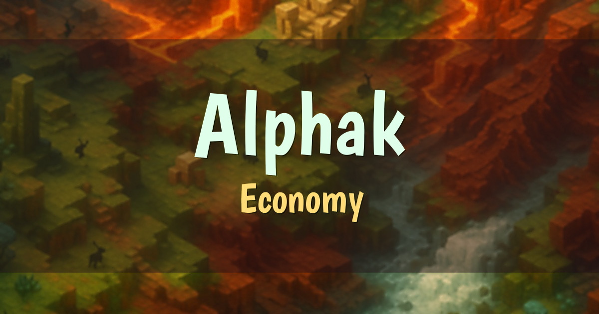 Alphak Economy Minecraft server