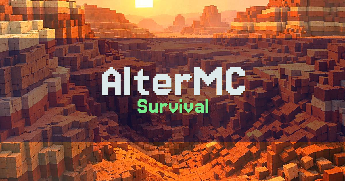 AlterMC Survival Minecraft server