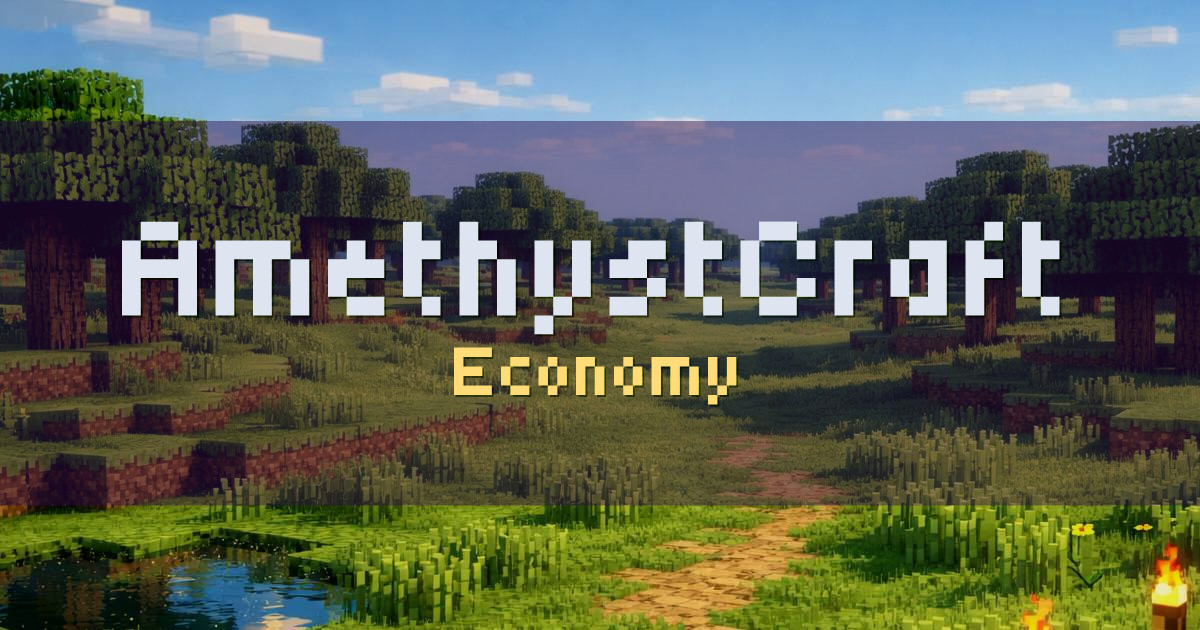 AmethystCraft Economy Minecraft server