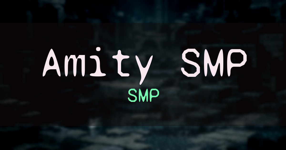 Amity SMP Survival Minecraft server