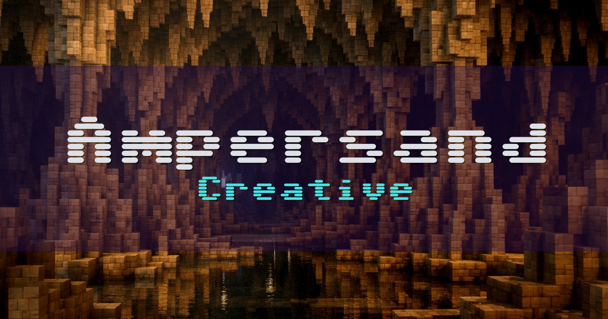 Ampersand Creative Minecraft server