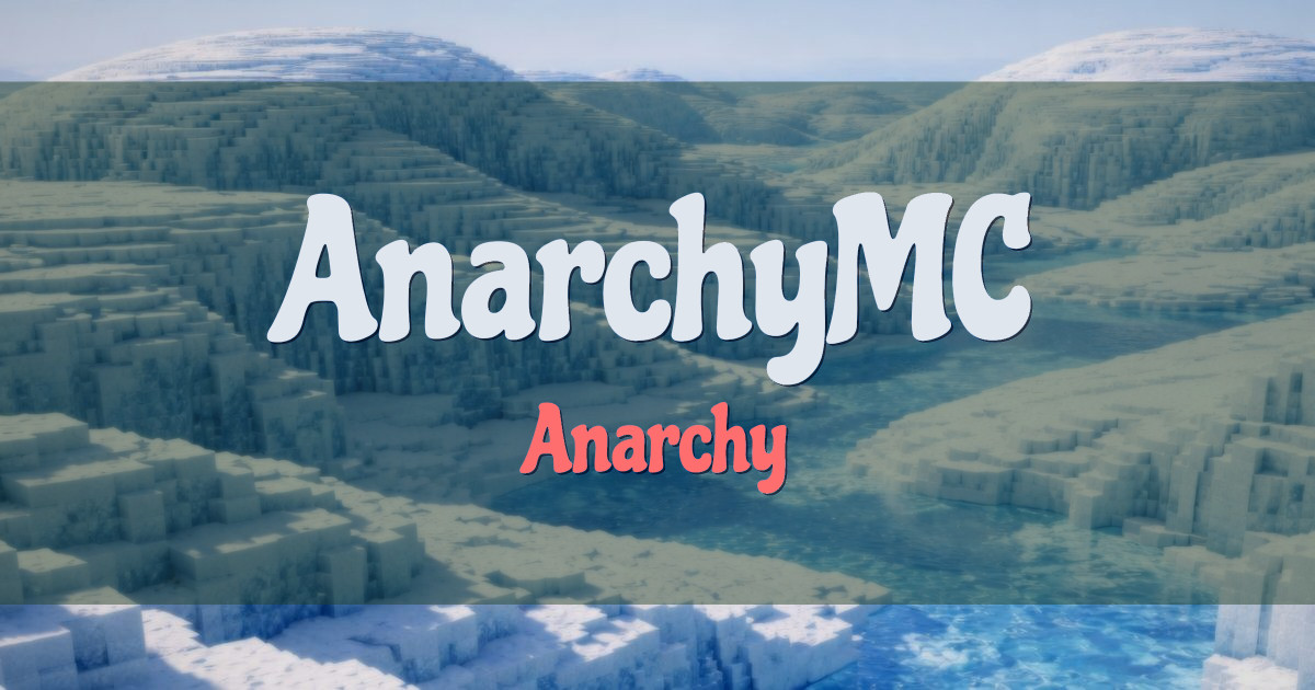 AnarchyMC PvP Minecraft server