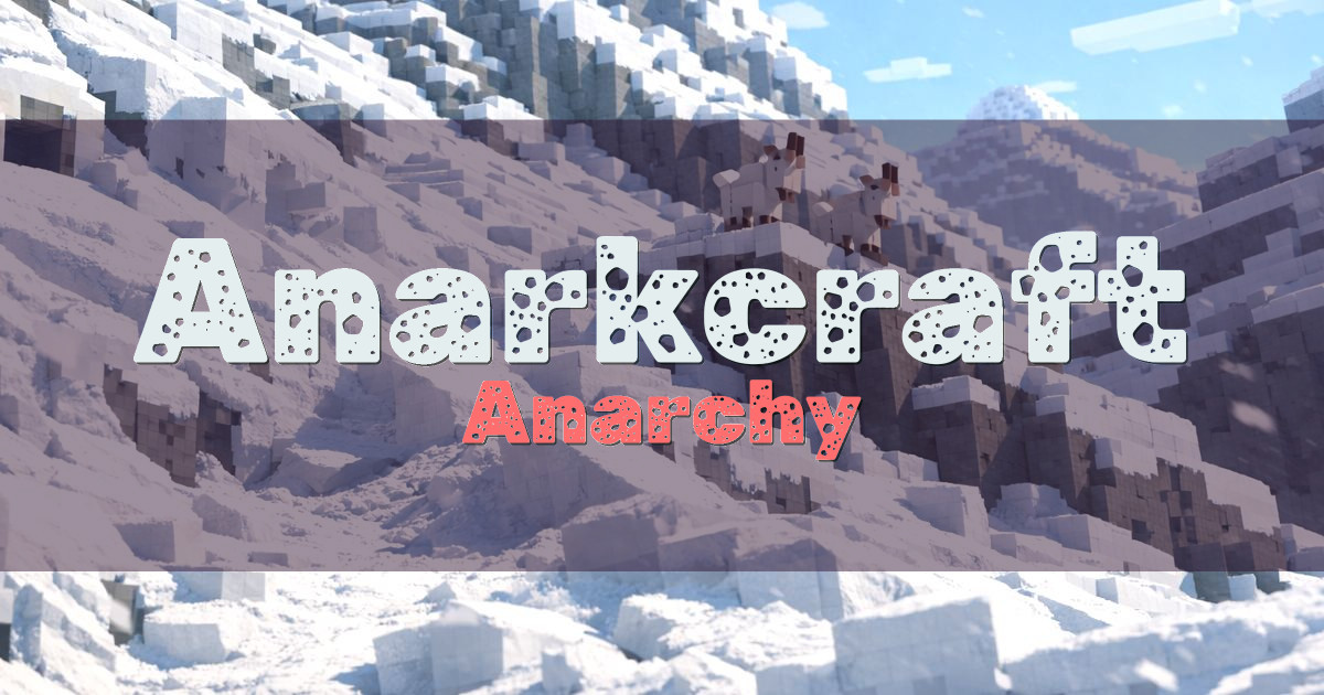 Anarkcraft Anarchy Minecraft server
