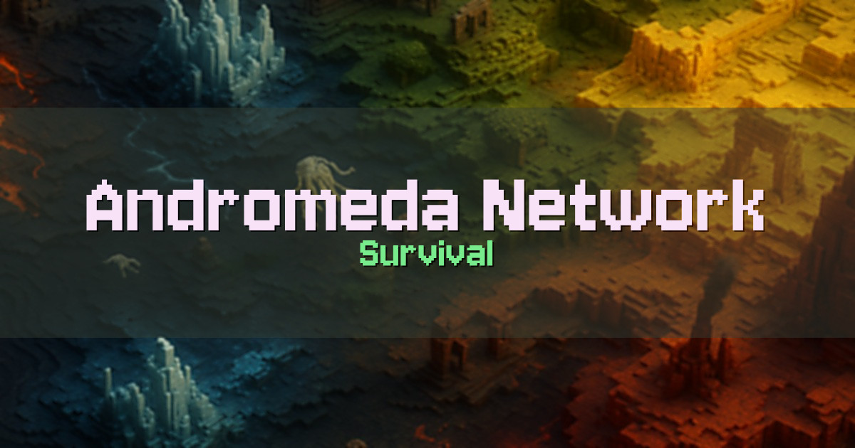 Andromeda Network Survival Minecraft server