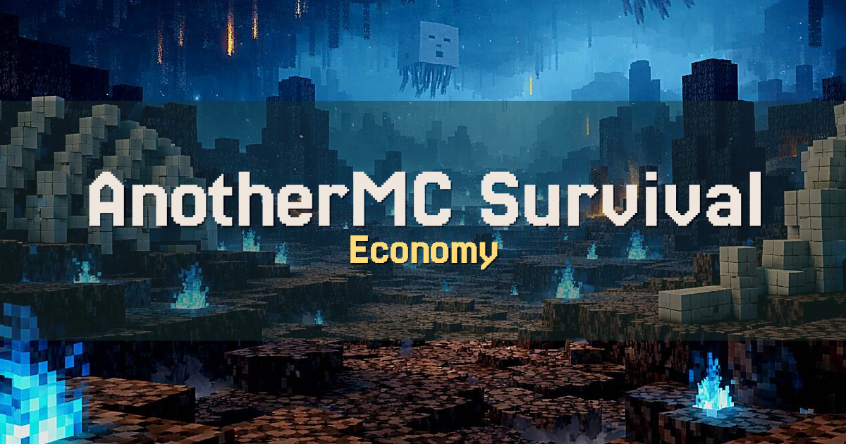 AnotherMC Survival Economy Minecraft server
