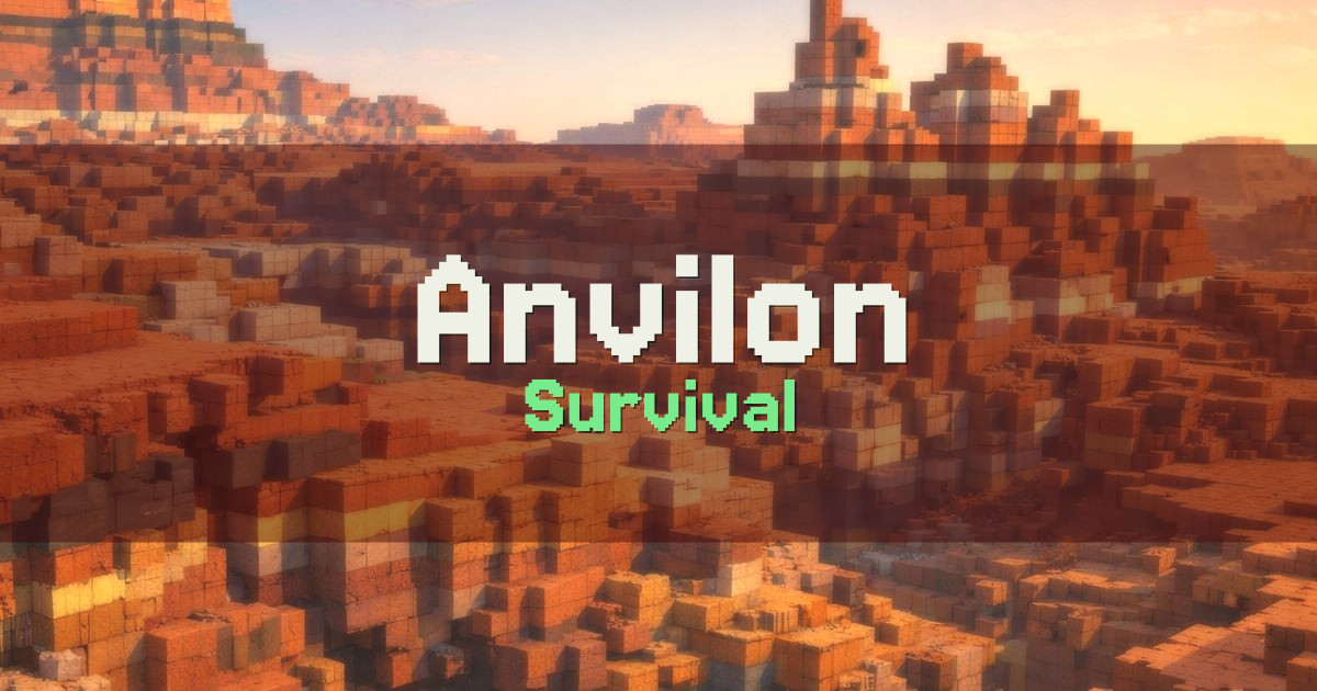 Anvilon Survival Minecraft server
