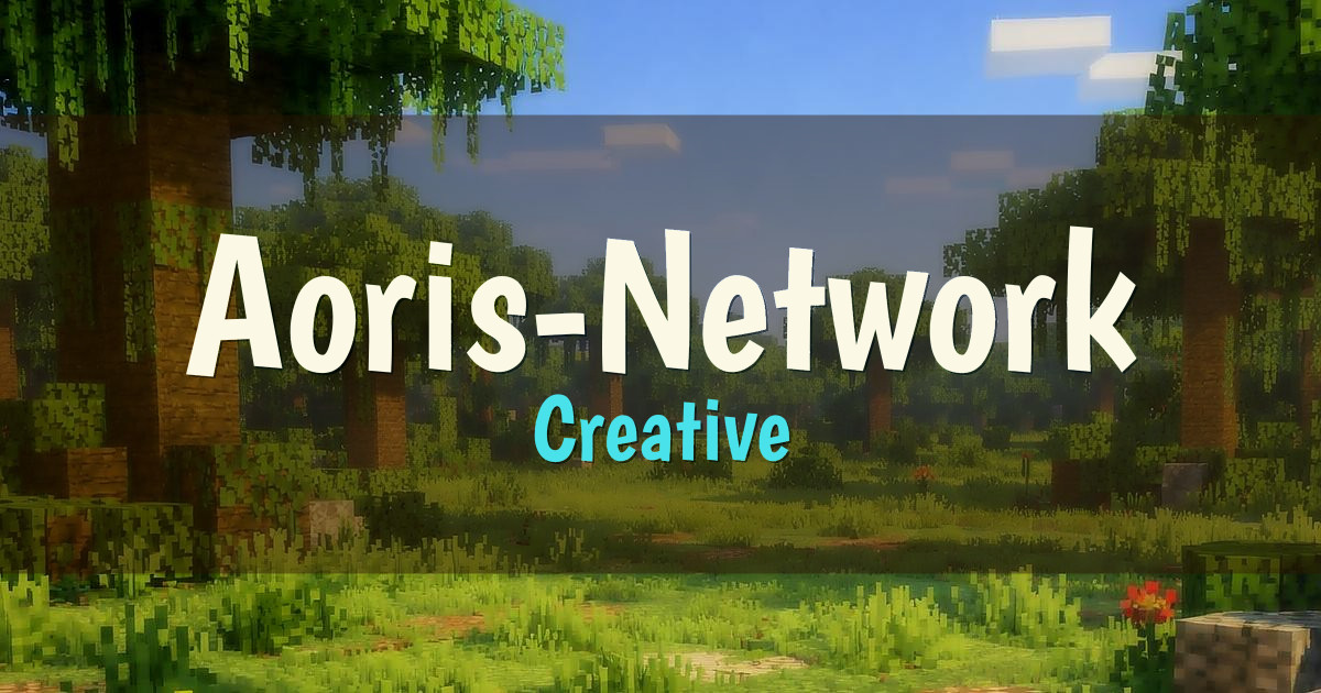 Aoris-Network Creative Minecraft server