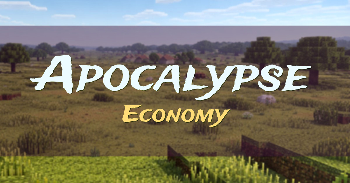Apocalypse Economy Minecraft server