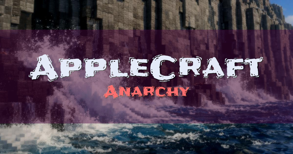 AppleCraft Anarchy Minecraft server