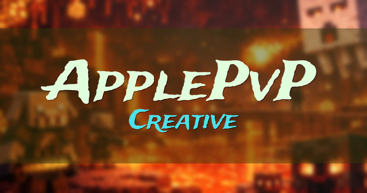 ApplePvP Creative Minecraft server