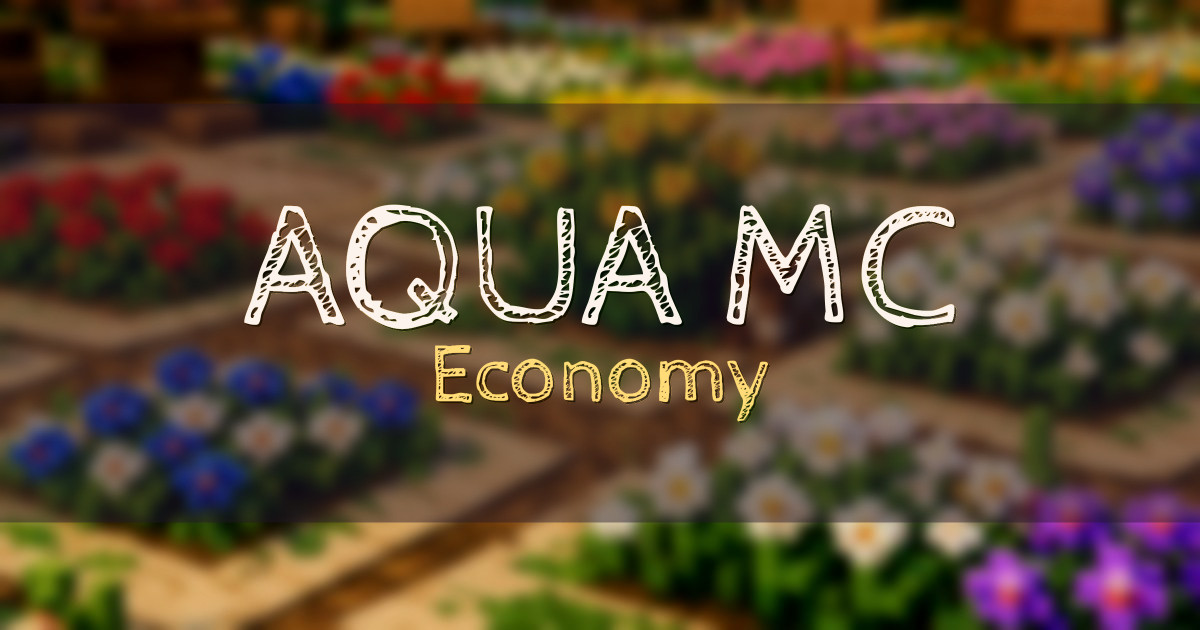 AQUA MC Economy Minecraft server