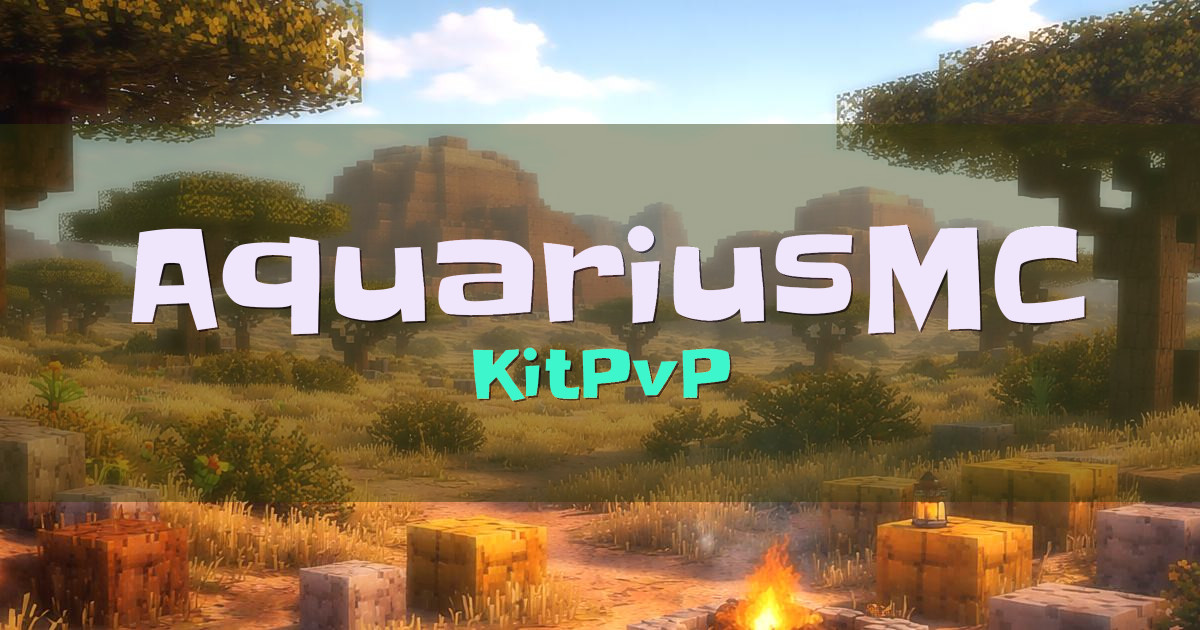 AquariusMC KitPvP Minecraft server
