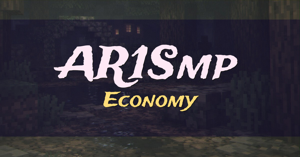 AR1Smp Economy Minecraft server