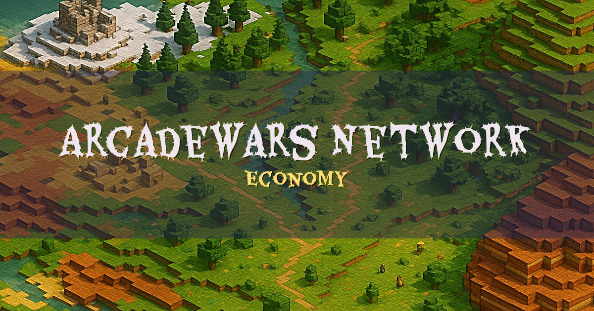 Arcadewars Network Economy Minecraft server