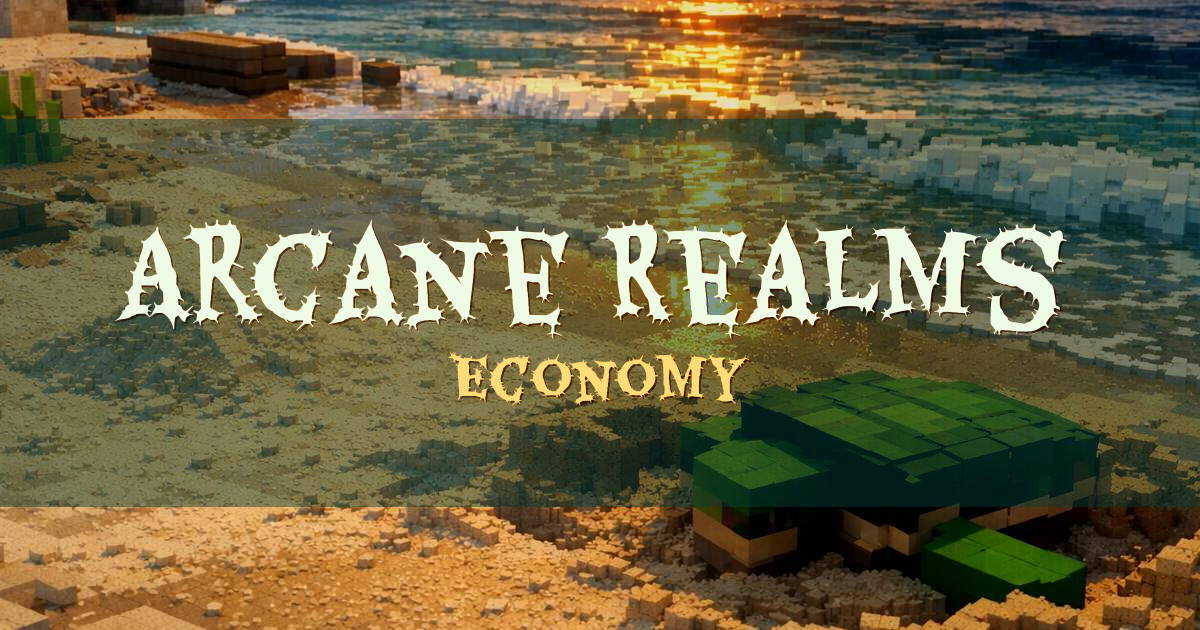 Arcane Realms Economy Minecraft server