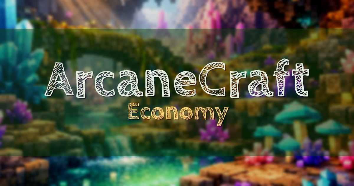 ArcaneCraft Economy Minecraft server