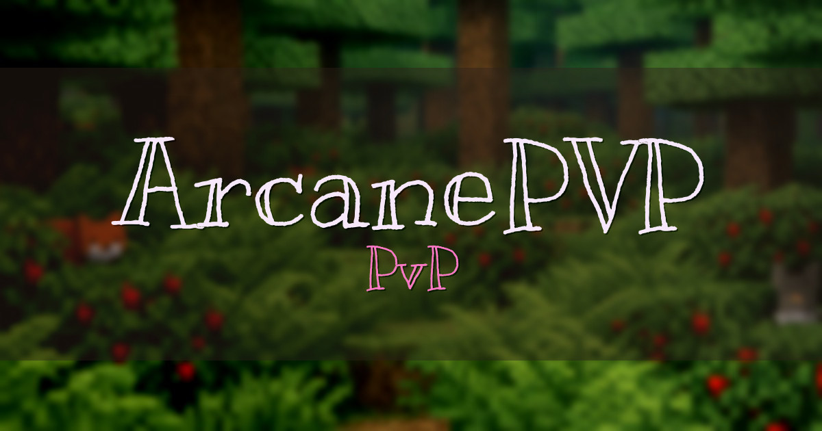 ArcanePVP Raiding Minecraft server