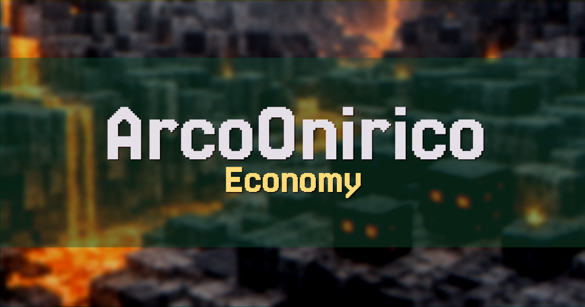 ArcoOnirico Economy Minecraft server