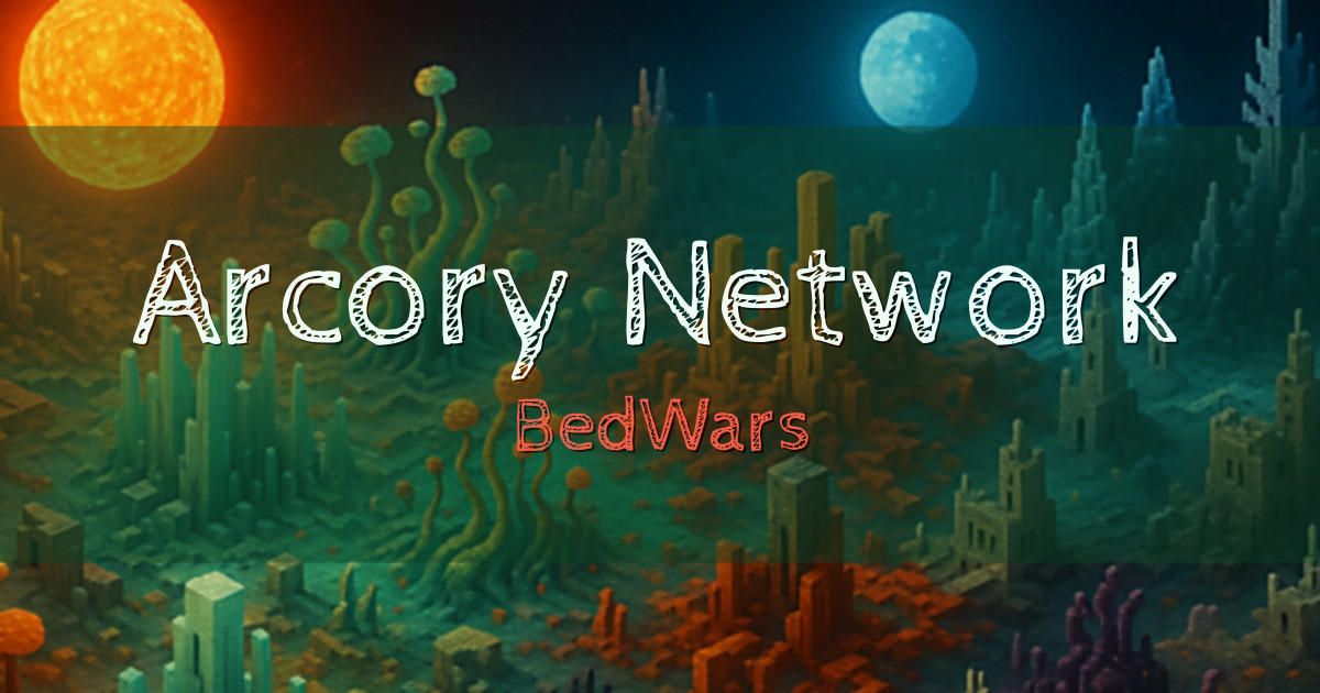 Arcory Network BedWars Minecraft server