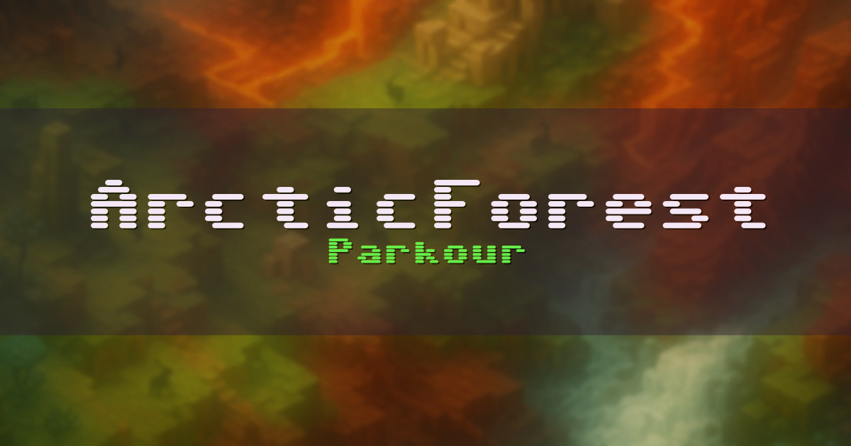 ArcticForest Parkour Minecraft server