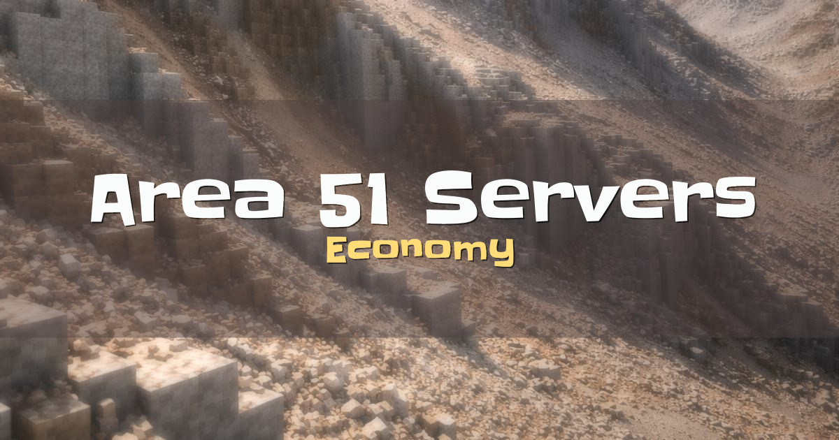 Area 51 Servers Economy Minecraft server