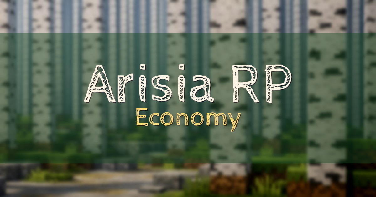 Arisia RP Economy Minecraft server