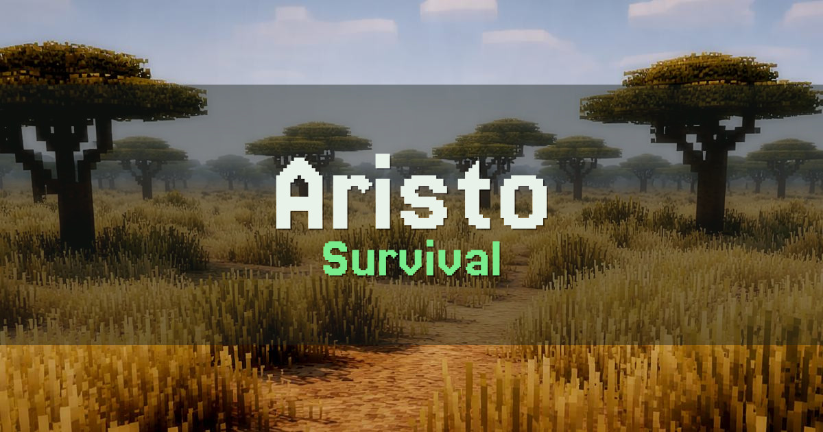 Aristo Survival Minecraft server
