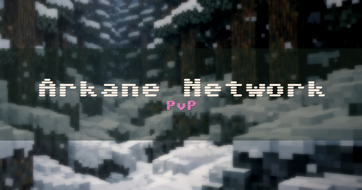 Arkane Network PvP Minecraft server