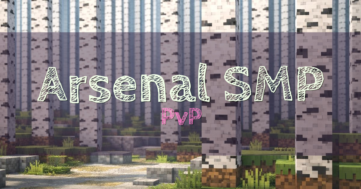 Arsenal SMP PvP Minecraft server