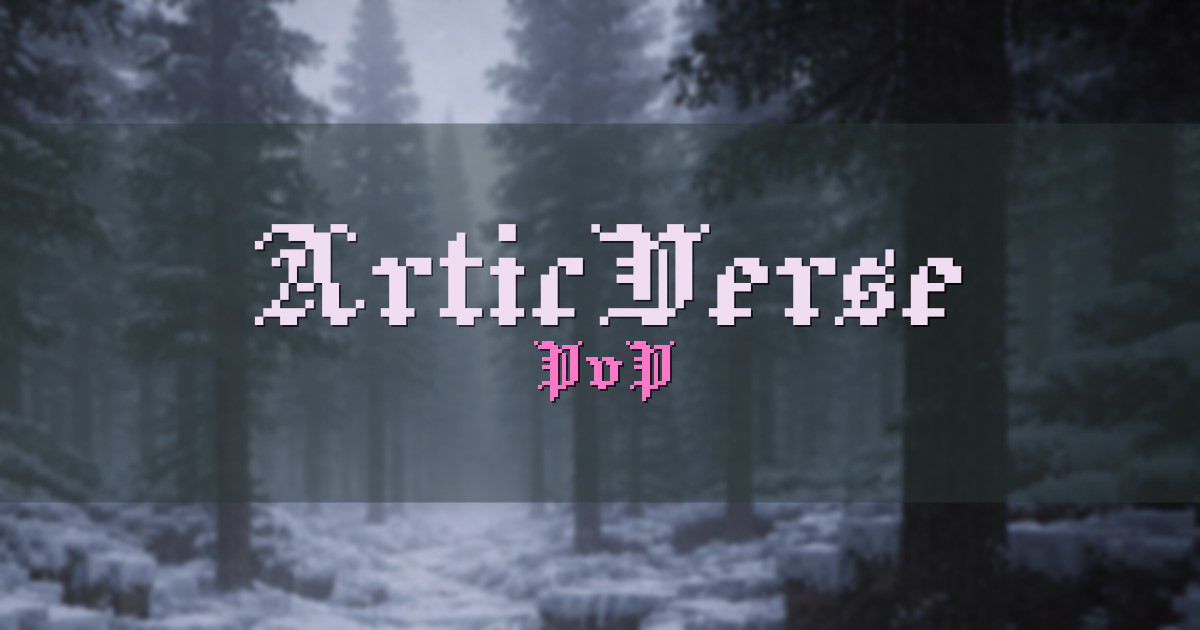 ArticVerse PvP Minecraft server