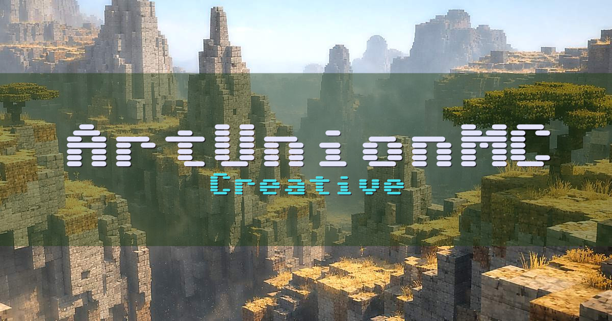 ArtUnionMC Creative Minecraft server