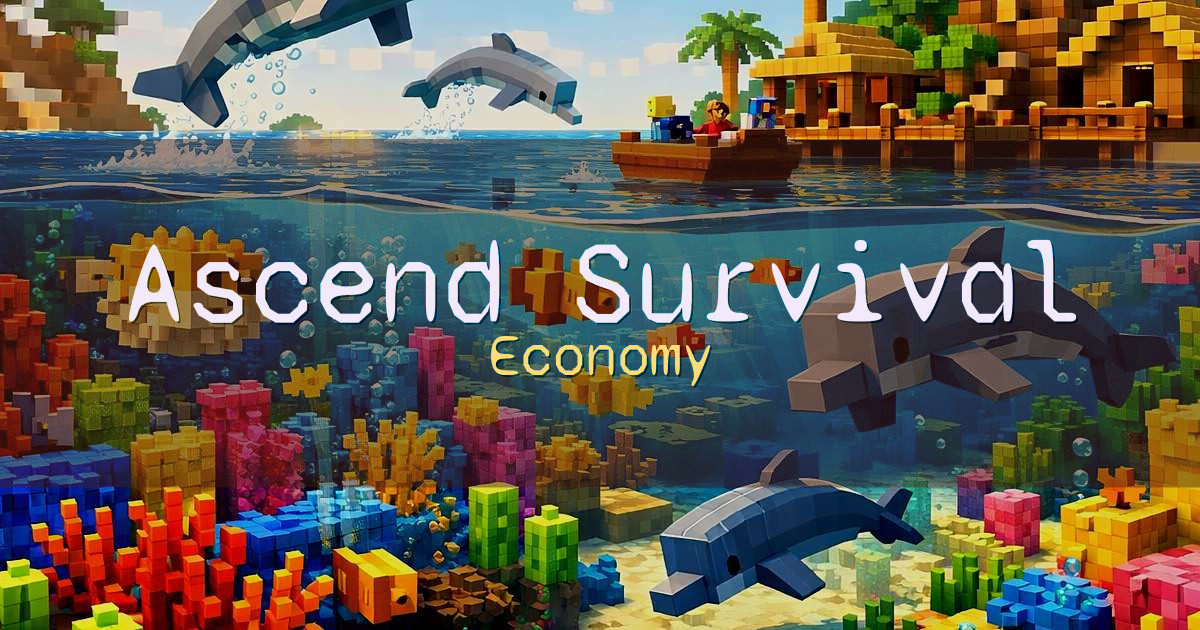Ascend Survival Economy Minecraft server
