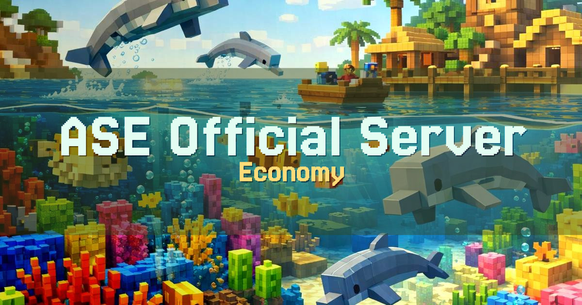 ASE Official Server Economy Minecraft server