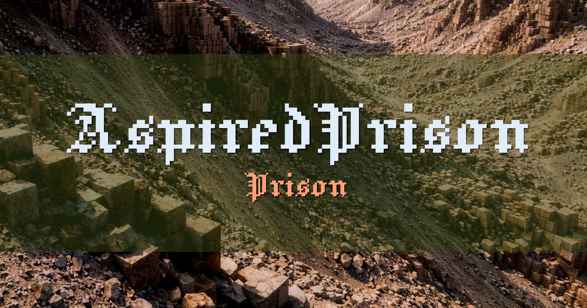 AspiredPrison PvP Minecraft server