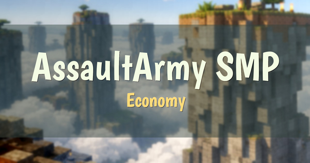 AssaultArmy SMP Economy Minecraft server