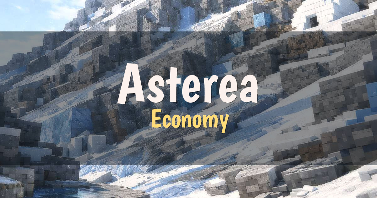 Asterea Economy Minecraft server